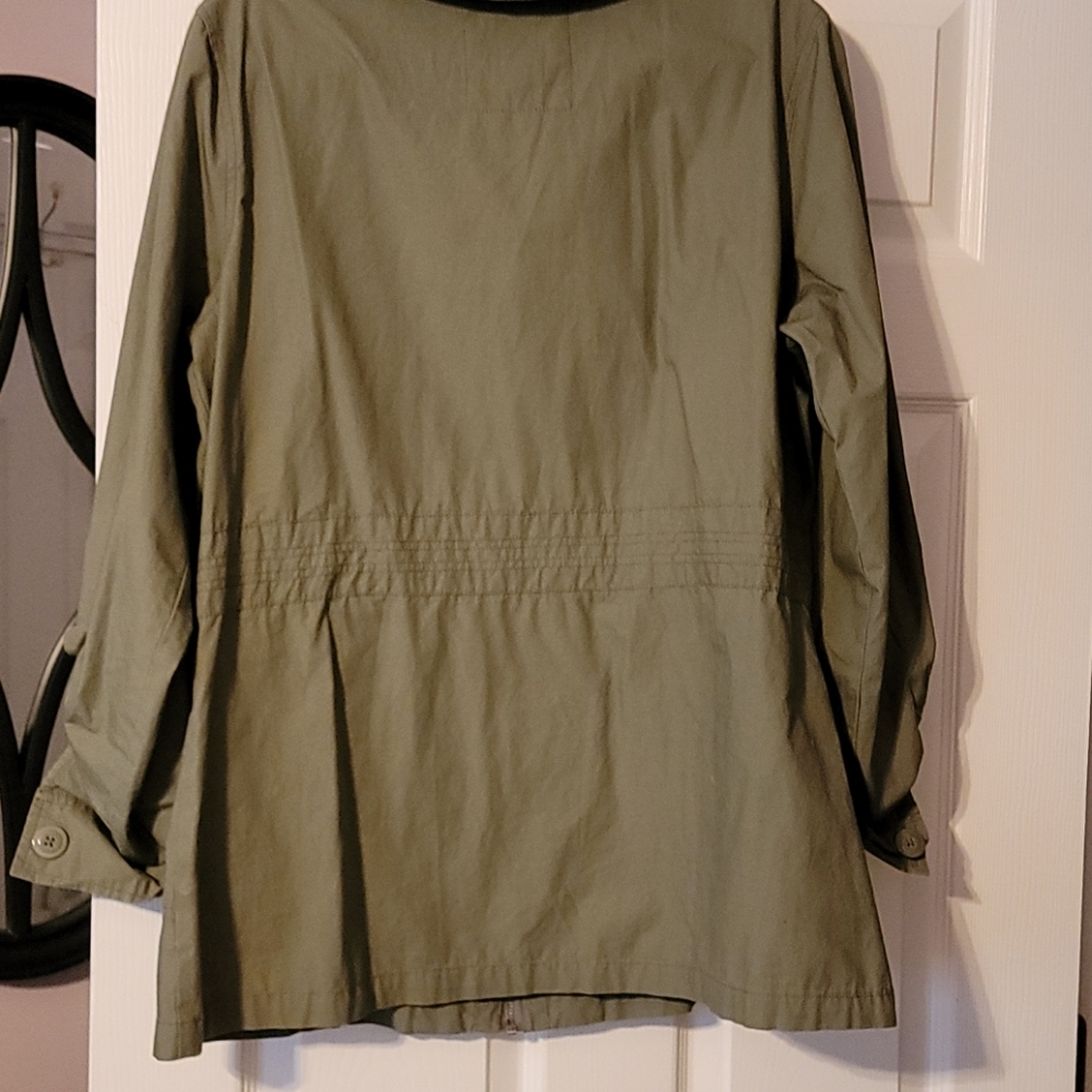Decree Drawstring Waist/Zip Up Jacket - image 2